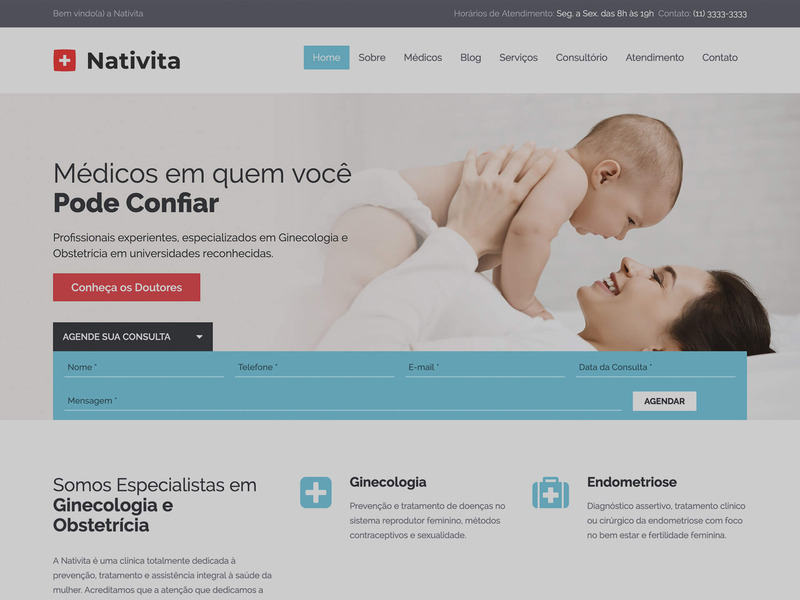 Site para Consultório Médico