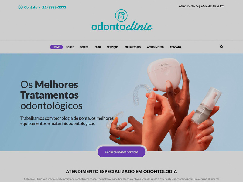 Site para Consultório Odontológico