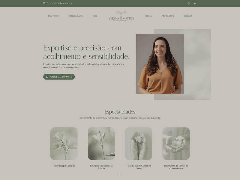 Site para Médico