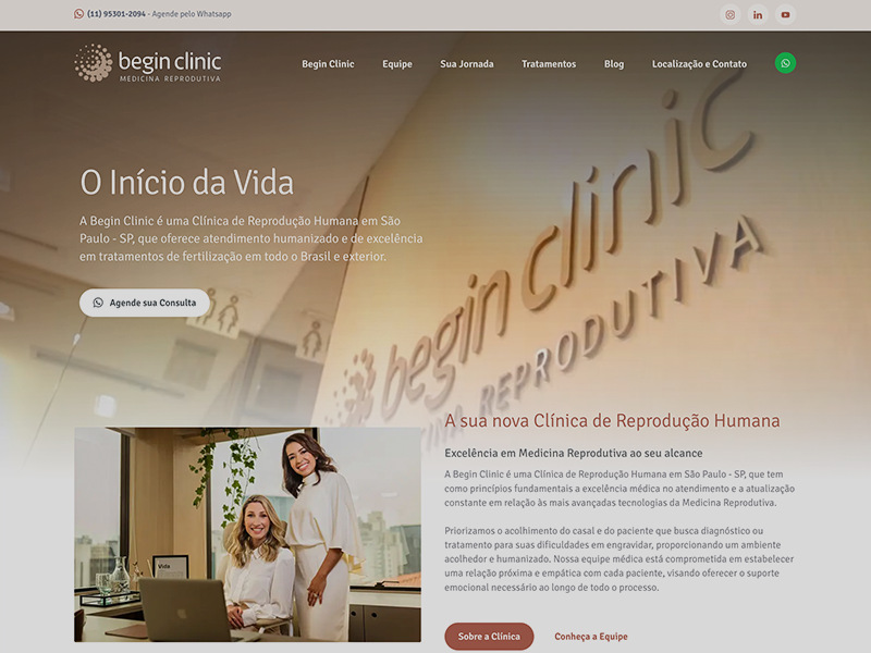 Site para Médico