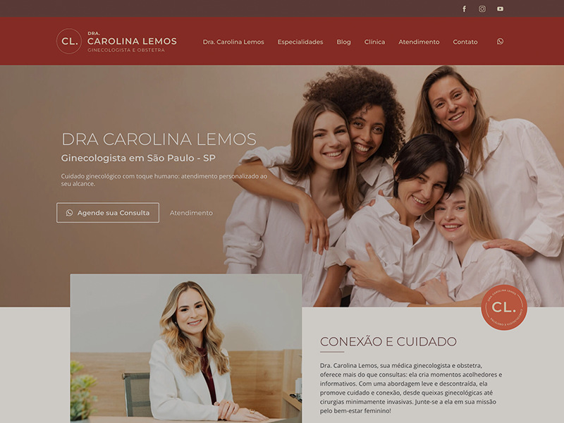 Site para Médico