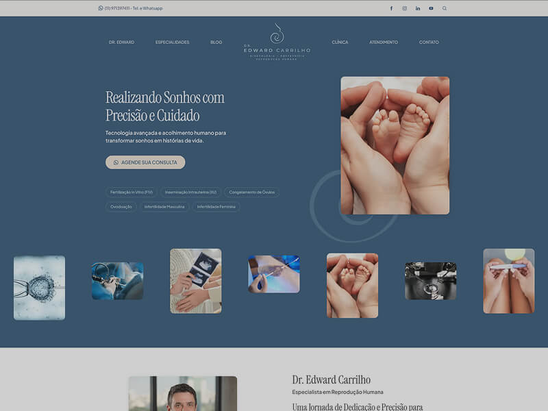 Site para Médico