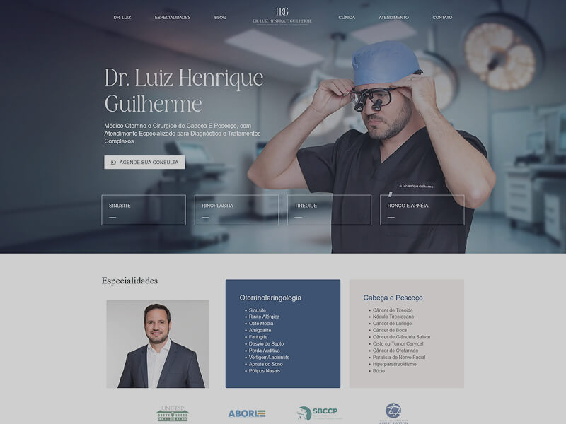 Site para Médico