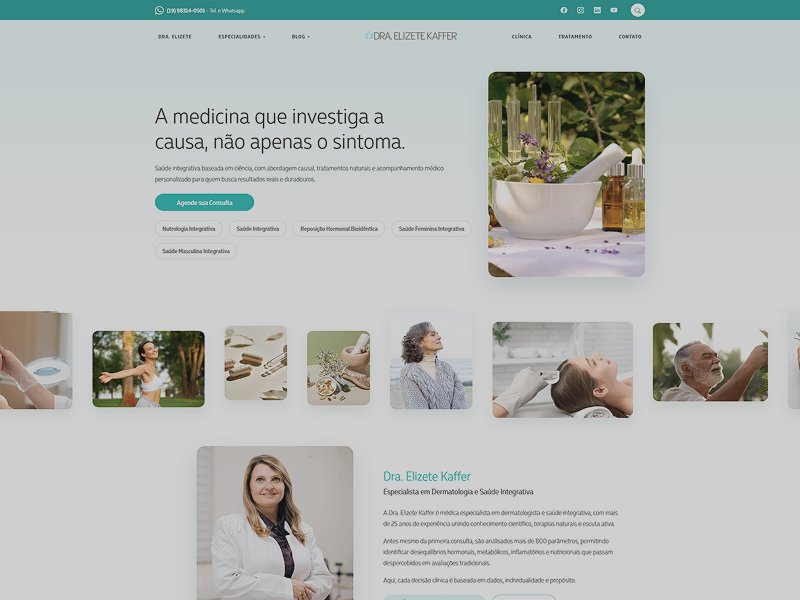 Site para Clínica Ginecológica