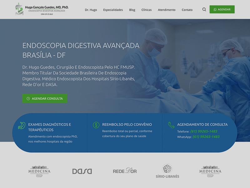 Site para Médico