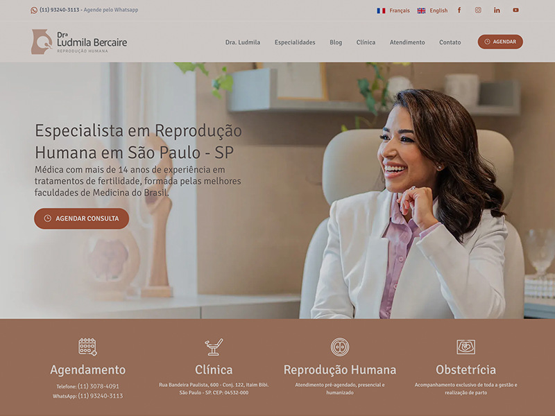 Site para Médico