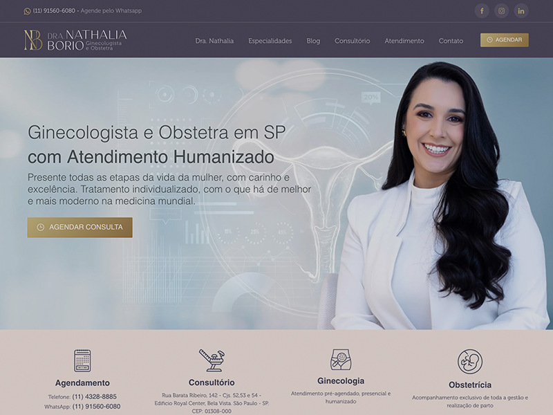 Site para Médico