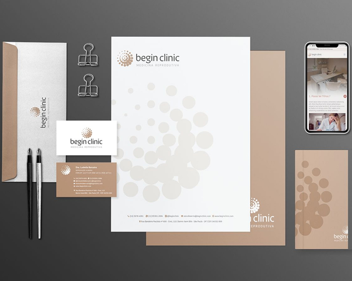 dentidade Visual Begin Clinic