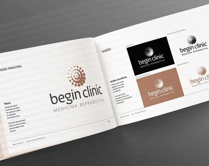 dentidade Visual Begin Clinic