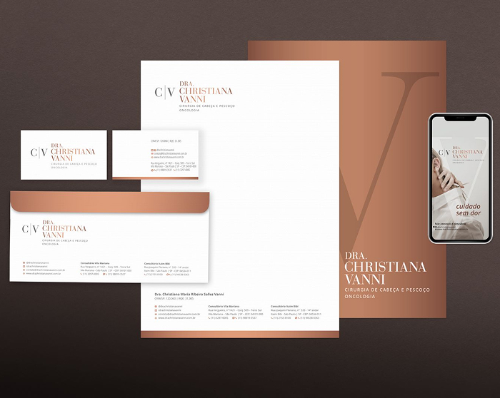 Identidade Visual Dra. Christiana Vanni